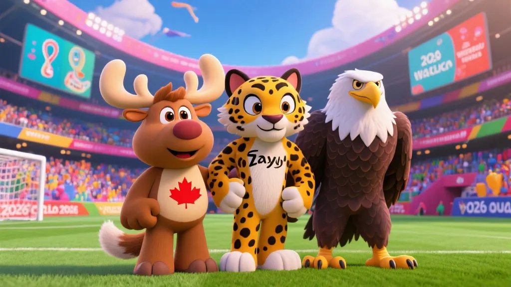 揭秘2026世界杯吉祥物：Maple、Zayu与Clutch背后的文化密码与狂欢寓意